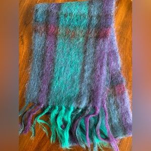 60” long x 9” wide MOHAIR soft SCARF.